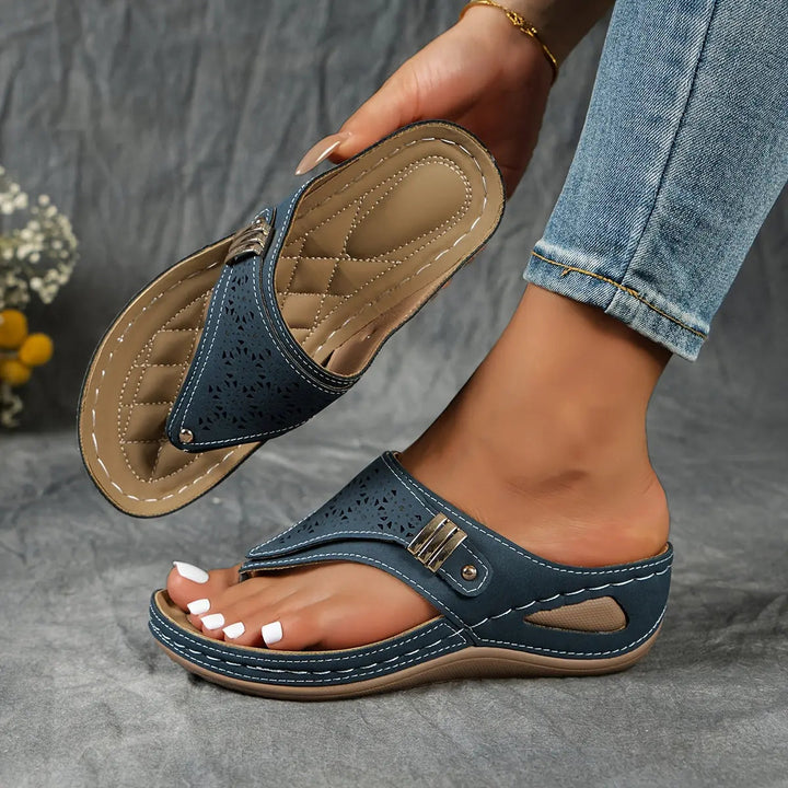 Élodie - Keil-Zehensandalen für Damen