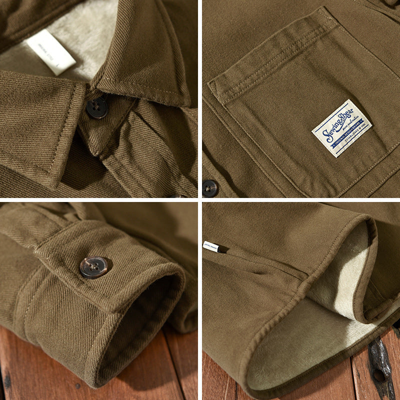 Niklas | Cargo-Fleece-Überhemd