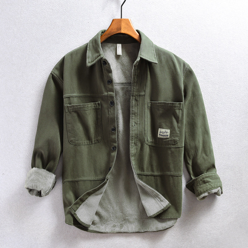 Niklas | Cargo-Fleece-Überhemd