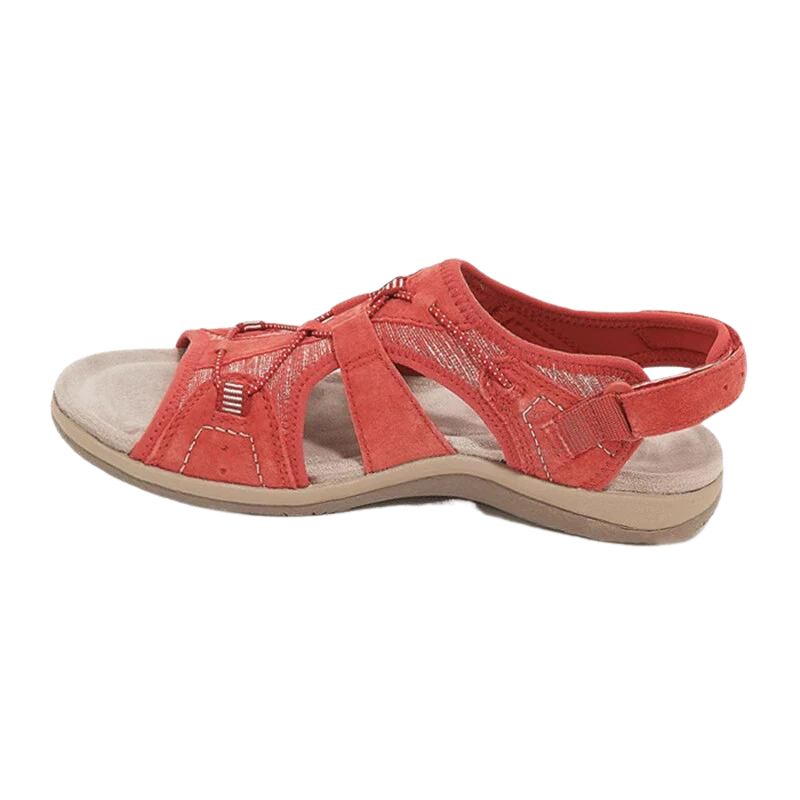 Ursula | Sandalen mit Blumenmuster