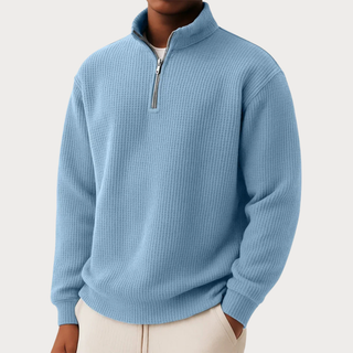 DAMIEN | Zip-Pullover mit täglichem Komfort und zeitlosem Stil