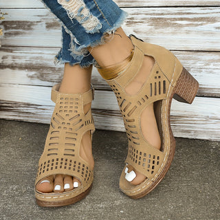 Elena | Sandalen mit Doppelriemen