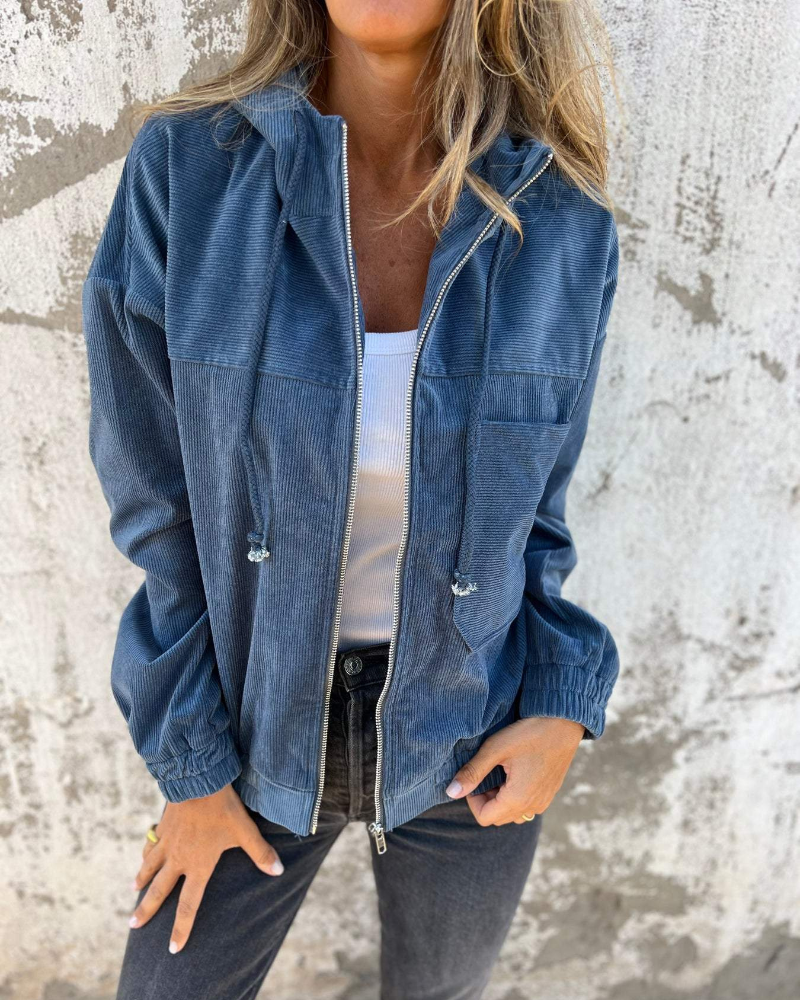 Leonie |  Lässige Kapuzenjacke