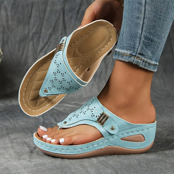 Élodie - Keil-Zehensandalen für Damen