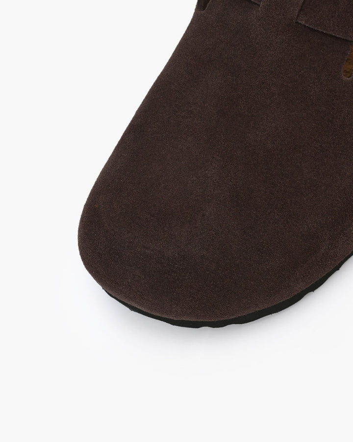 Old Money Wildleder Clogs