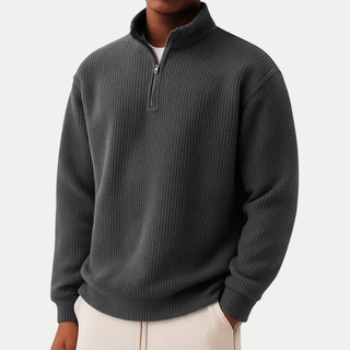DAMIEN | Zip-Pullover mit täglichem Komfort und zeitlosem Stil