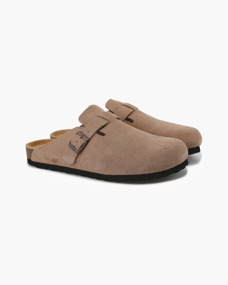 Old Money Wildleder Clogs
