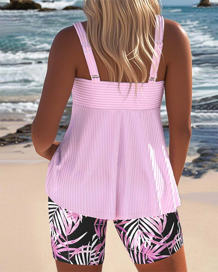 Philine | Tankini mit Fröhlichem Muster