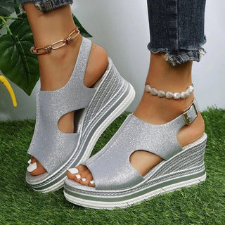 Maeve | Leichte Keilsandalen