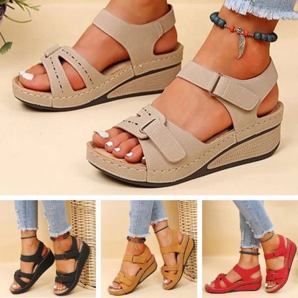 Helene | Sandalen mit Schnallenriemen