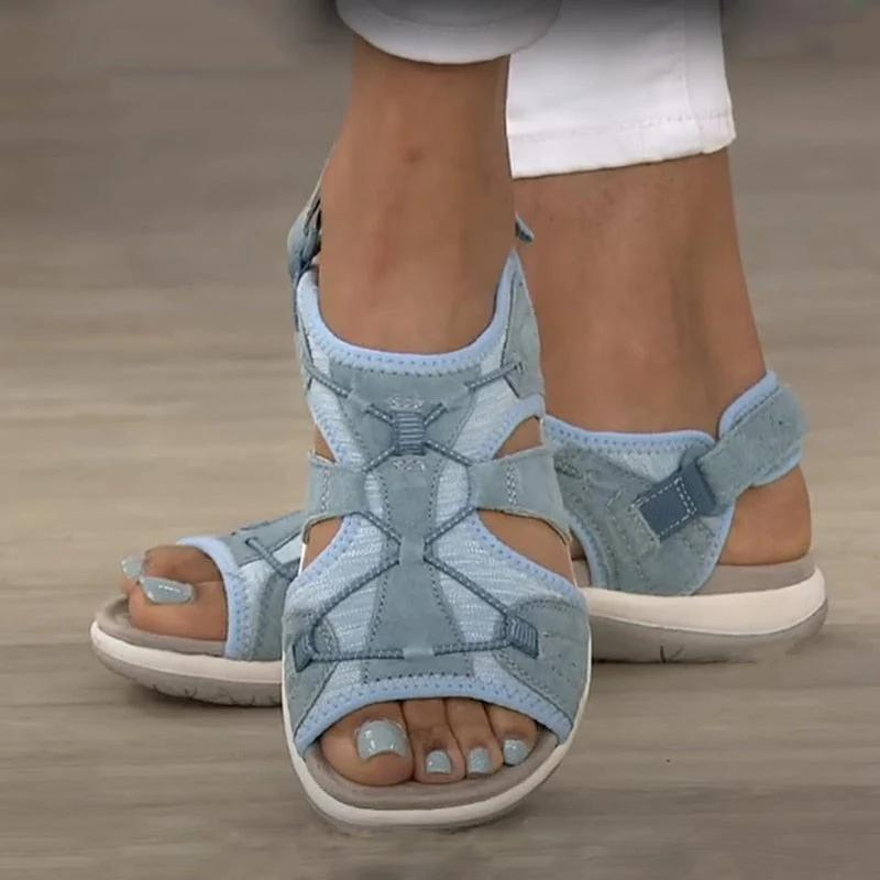 Ursula | Sandalen mit Blumenmuster