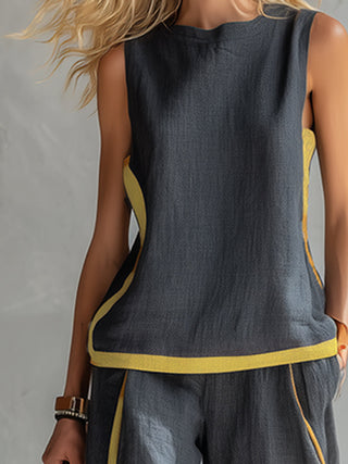 Soraya | Elegantes Set mit weitem Bein und lockerer Passform