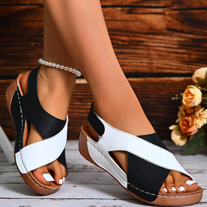Gela | Offene Zehen Komfortsandalen
