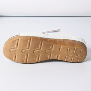 Olive | Freizeit-Plateausandalen