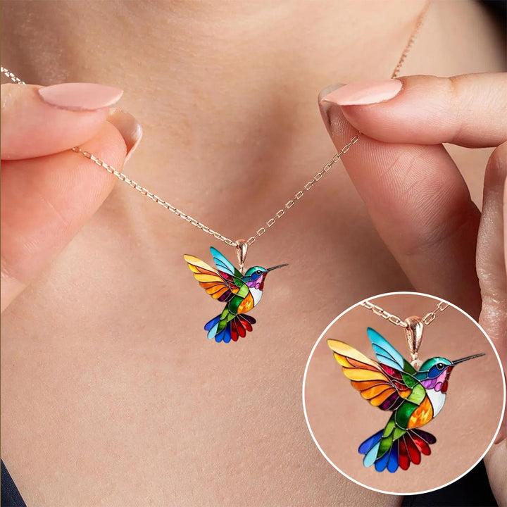 Kolibri | Elegante Kolibri Halskette