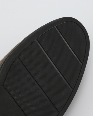 Premium Wildleder Slipper - Schwarze Sohlen
