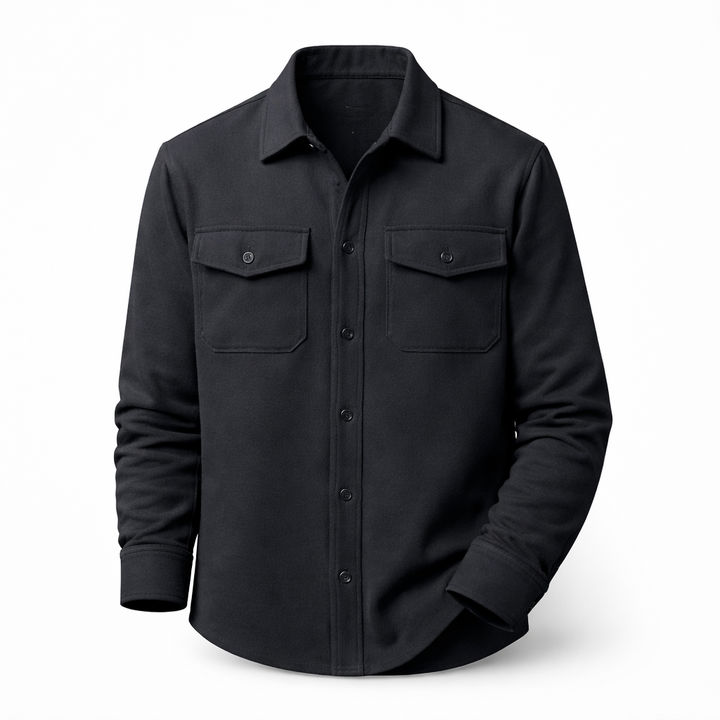 FRIEDRICH | Klassisches Herren-Overshirt mit Knöpfen