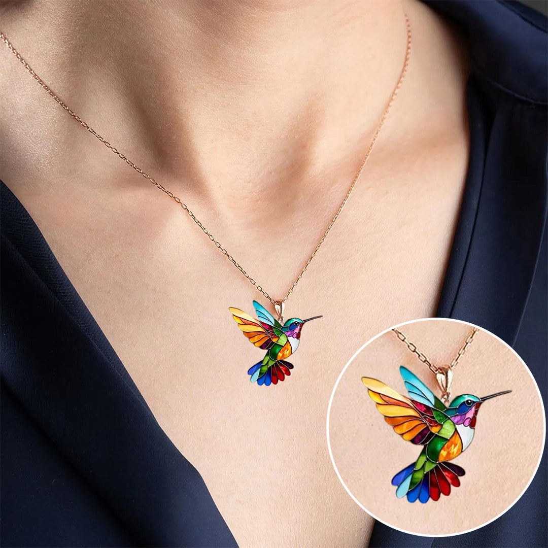 Kolibri | Elegante Kolibri Halskette