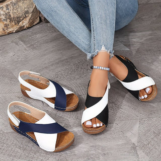Gela | Offene Zehen Komfortsandalen