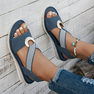 Doreen | Bequeme Slip-On Sandalen