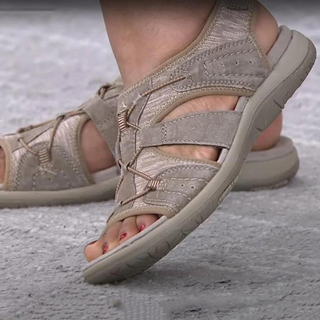Ursula | Sandalen mit Blumenmuster