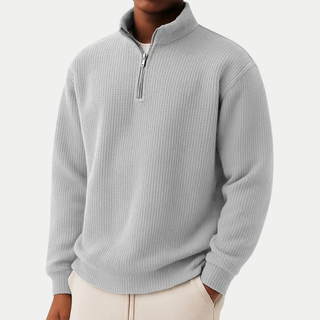 DAMIEN | Zip-Pullover mit täglichem Komfort und zeitlosem Stil
