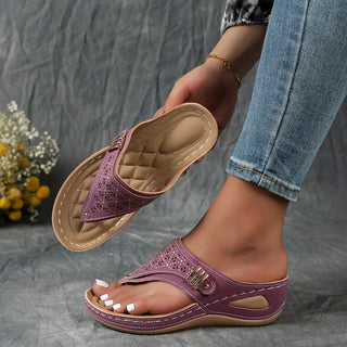 Élodie - Keil-Zehensandalen für Damen