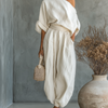 Ayla | Minimalistisches One-Shoulder-Set