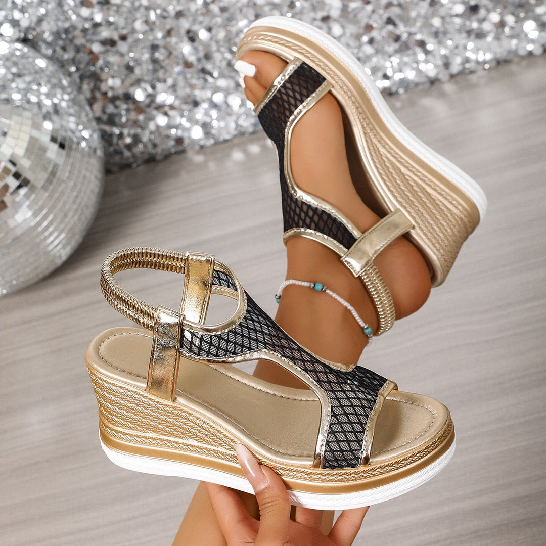 Hailey | Sandalen mit Keilabsatz