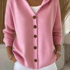 Felicia | Trendige Strickjacke mit Kapuze