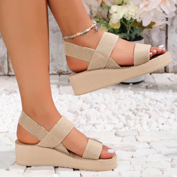 Valleentina | Bequeme Soft-Step-Plateau-Pantoletten