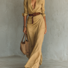 Savannah | Fließendes Maxikleid
