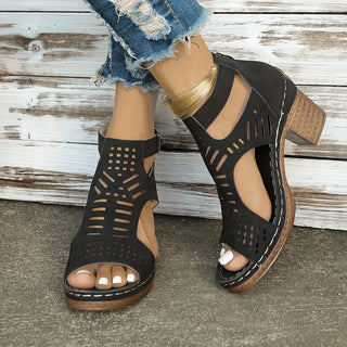 Elena | Sandalen mit Doppelriemen