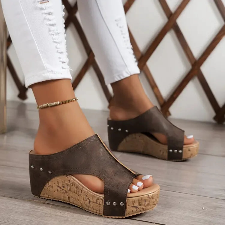 Tanja | Bequeme Keilsandalen für jeden Tag