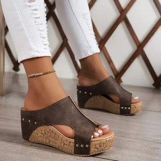 Tanja | Bequeme Keilsandalen für jeden Tag