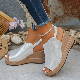 Aurora | Freizeit-Keilsandalen