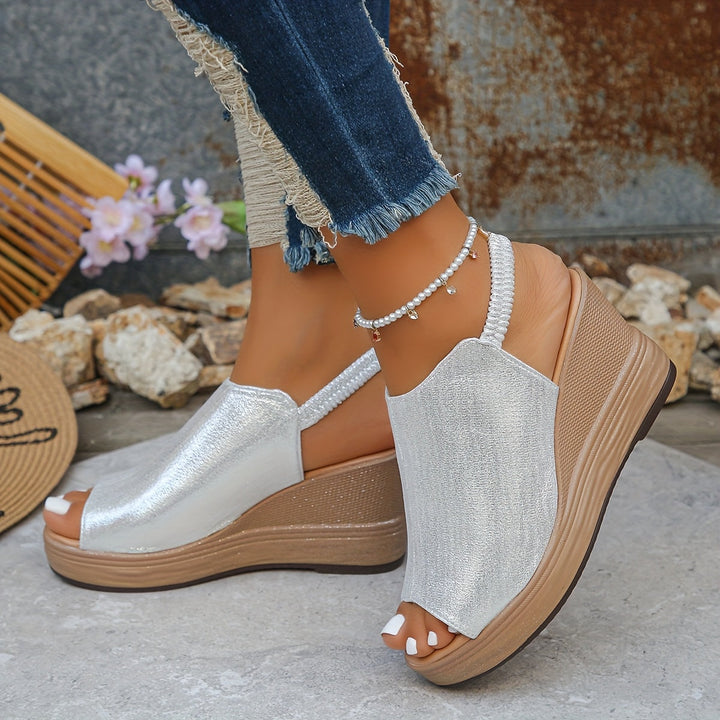 Aurora | Freizeit-Keilsandalen
