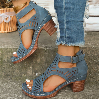 Elena | Sandalen mit Doppelriemen