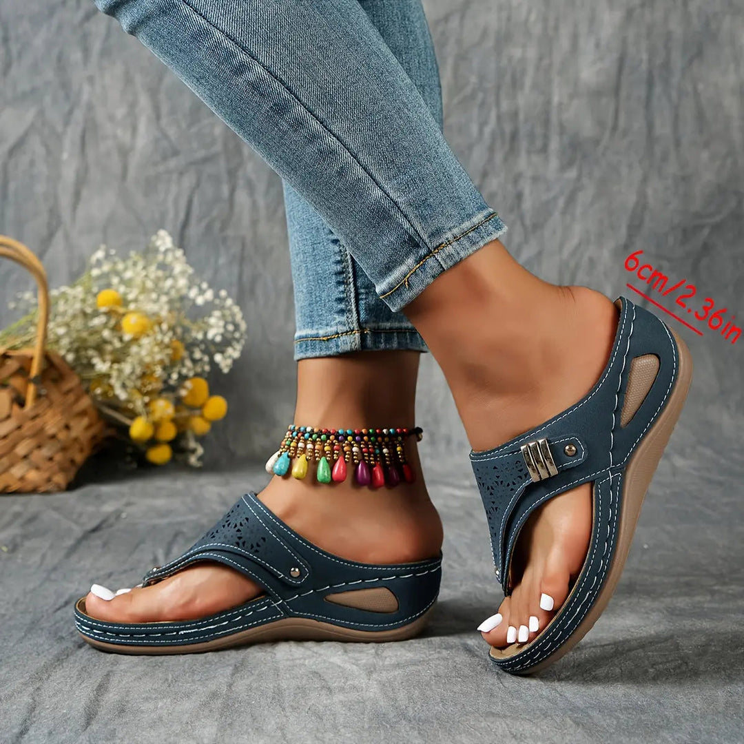 Élodie - Keil-Zehensandalen für Damen