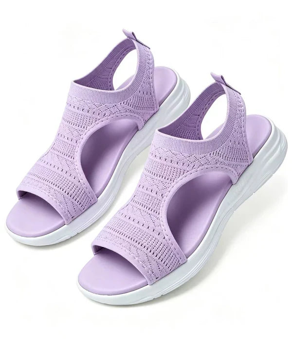 Lia - Atmungsaktive Sandalen mit offener Zehenpartie