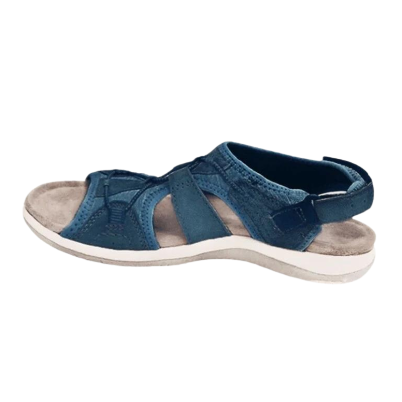 Ursula | Sandalen mit Blumenmuster