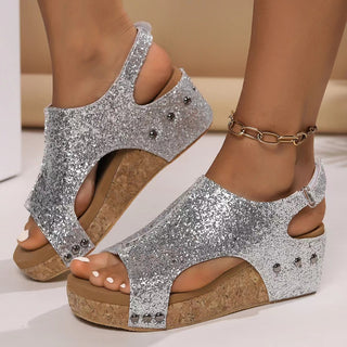 Briellae | Stilvolle Sandalen mit Kreuzriemen