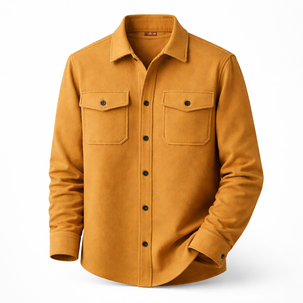 FRIEDRICH | Klassisches Herren-Overshirt mit Knöpfen