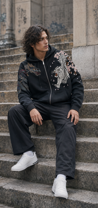 Sazura Zip-Hoodie Unisex 'NEW COLLECTION'