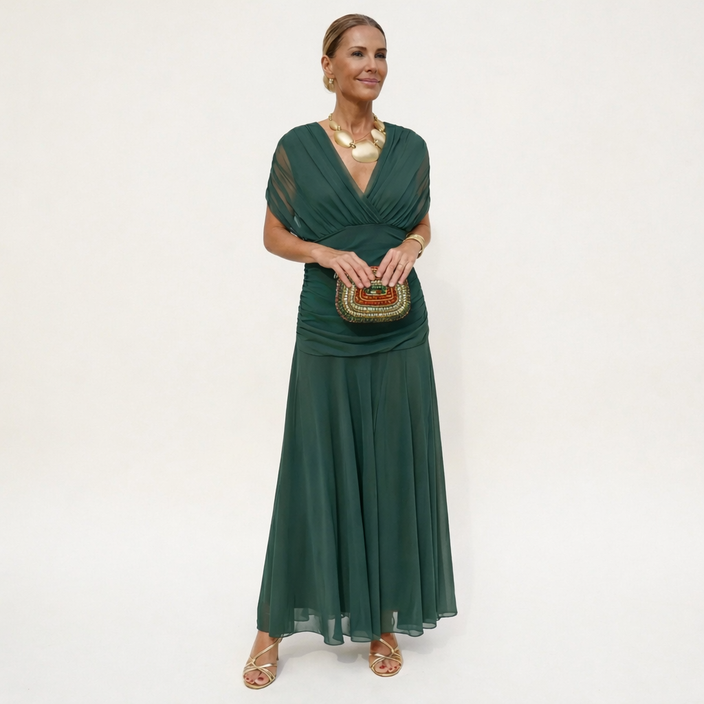 Mirella | Das Maxikleid, das alle Blicke auf sich zieht