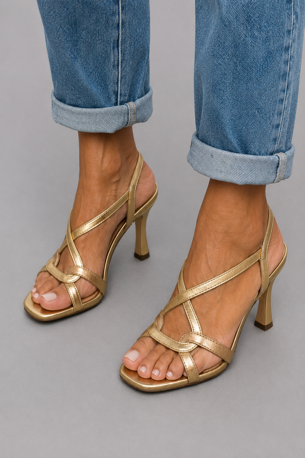 Valeria™ | Goldene Eleganz Komfortabsätze