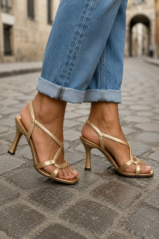 Valeria™ | Goldene Eleganz Komfortabsätze