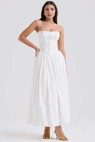 Estrella | Midi-Kleid mit Blumenmuster