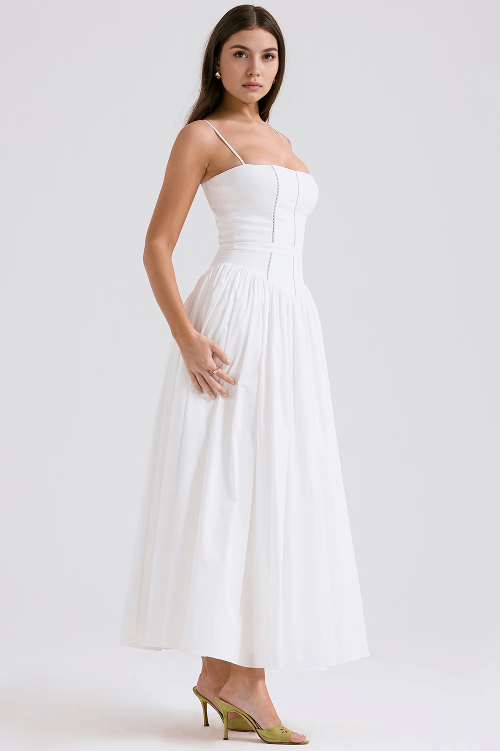Estrella | Midi-Kleid mit Blumenmuster