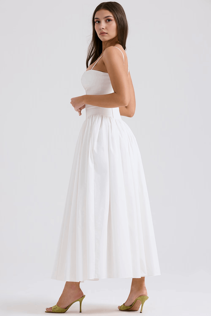 Estrella | Midi-Kleid mit Blumenmuster